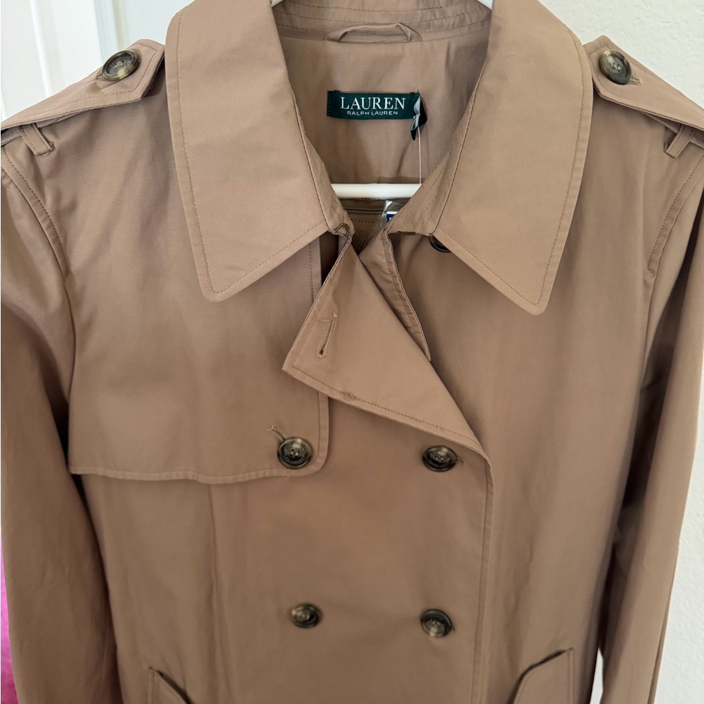 Ralph Lauren Classic Brown Trench Coat